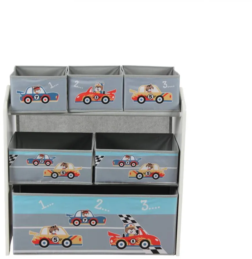 U-GROW Dulap depozitare jucarii Cars, U-Grow