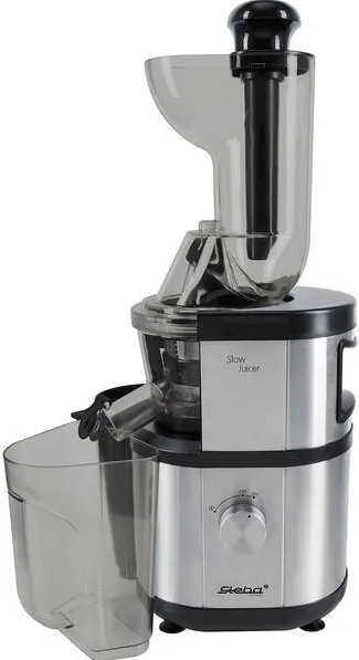 Steba Storcator de fructe lent E 400, Recipient suc 1 l, 400 W, otel inoxidabil