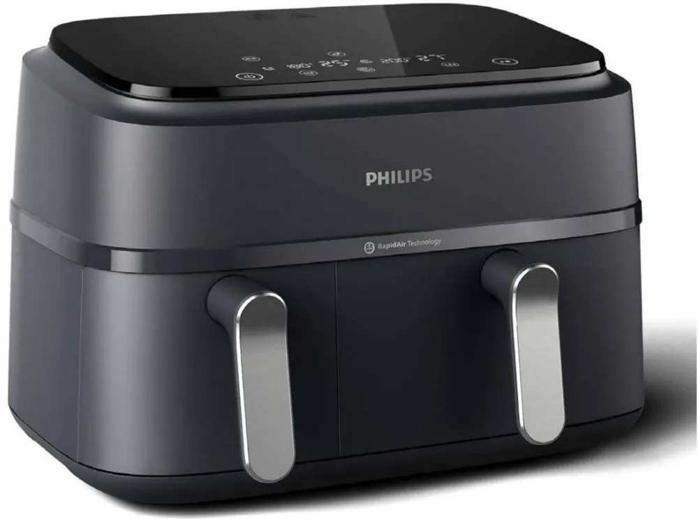 Friteuza dubla fara ulei Philips Airfryer Seria 3000 NA351/00 9 l 8 programe
