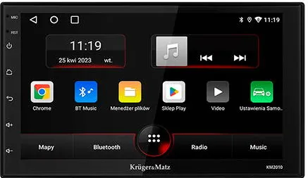 Player Auto Kruger&Matz RADIO PLAYER 2 DIN CARPLAY/ANDROID AUTO KRUGER&MATZ