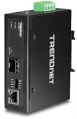 TRENDnet convertor Industrial 100/1000Base-T SFP Media IP 30
