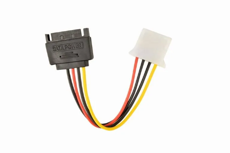 Gembird SATA male to Molex female power cable 15cm