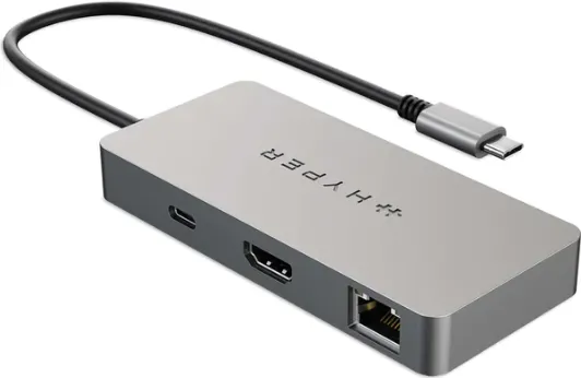 Docking Station Hyper  Drive WWCB 5-in-1 Hub w 100 W PD Power Pass-thru