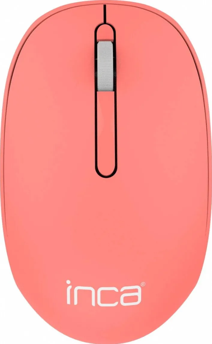 Mouse INCA INCA Maus IWM-241RT   1200 DPI,CANDY DESIGN 3D-Rosa,  2,4GHz