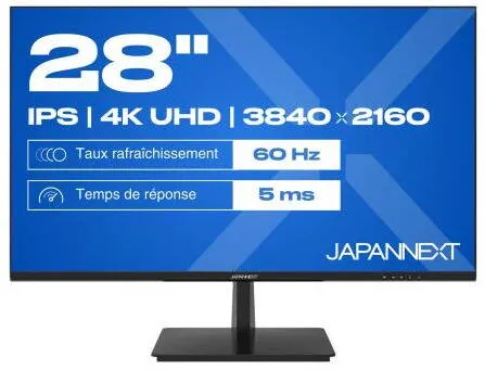 Monitor JAPANNEXT I280UHD60F-P 28 inch UHD IPS 5 ms 60 Hz HDR FreeSync