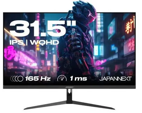 Monitor JAPANNEXT Gaming IPS315WQHD165F 31.5 inch QHD IPS 1 ms 165 Hz HDR FreeSync