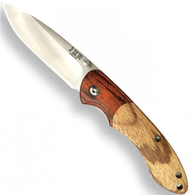 Joker Briceag lama otel inox 7.5 cm, maner lemn