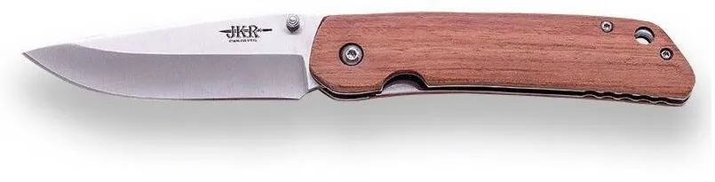 Joker Briceag, lama 8.5 cm otel inox, blocabila, maner lemn