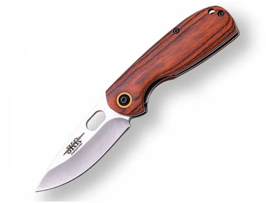 Joker Briceag, lama otel inox 6.5 cm, maner lemn pakkawood