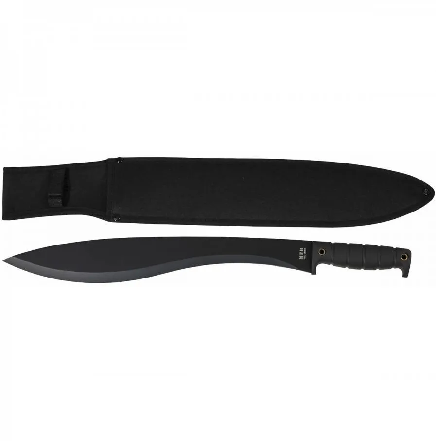 MFH Maceta Taifun cu husa, lama otel inox 42 cm