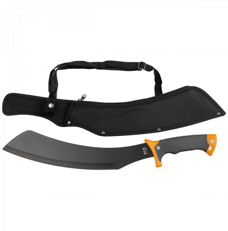 MFH Maceta Samurai cu husa, lama otel inox 34 cm