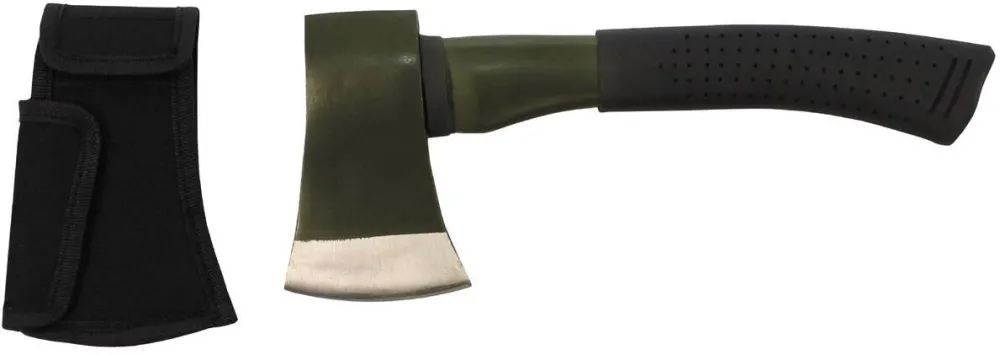 Fox Outdoor Topor camping deluxe cu husa, 30 cm, 910 grame