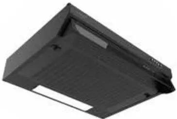 CATA CAMPANA Hood FK SLIM 6000 BK, B, Width 60 cm, Max 162 m³/h, LED, Black