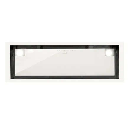 CATA GC DUAL A 75 XGWH/D Hood, A, Canopy, Width 79,2 cm, Max extraction power 820 m3/h, Touch Control, White glass