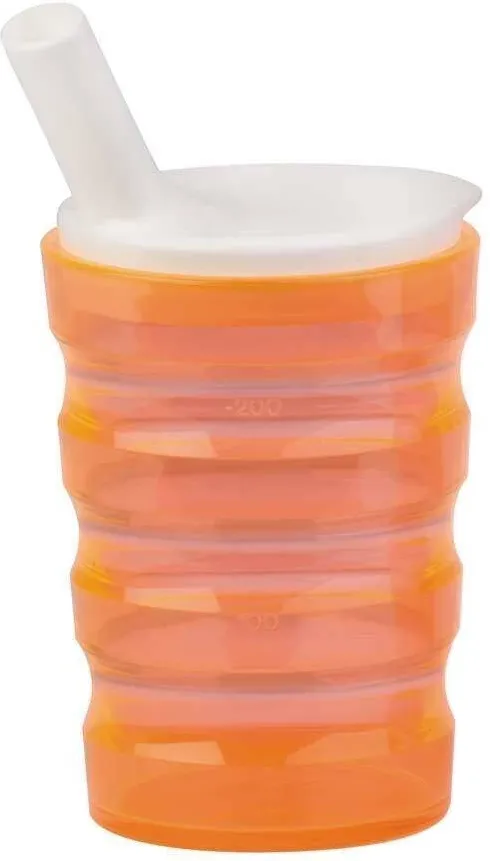 SUNDO Mug for a disabled person - safe Orange