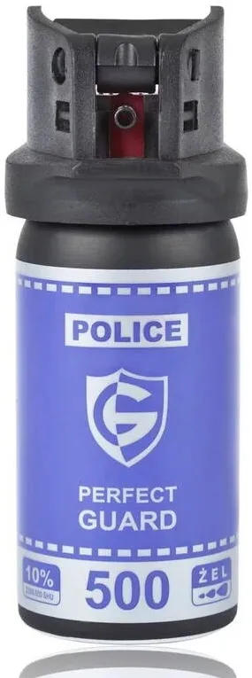 GUARD Pepper gas POLICE PERFECT GUARD 500 - 40 ml. gel (PG.500)