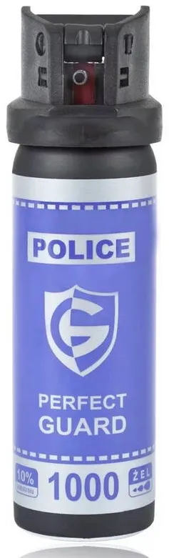 GUARD Pepper gas POLICE PERFECT GUARD 1000 - 55 ml. gel (PG.1000)