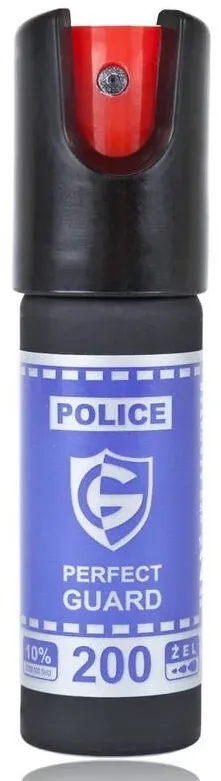 GUARD Pepper gas POLICE PERFECT GUARD 200 - 15 ml. gel (PG.200)