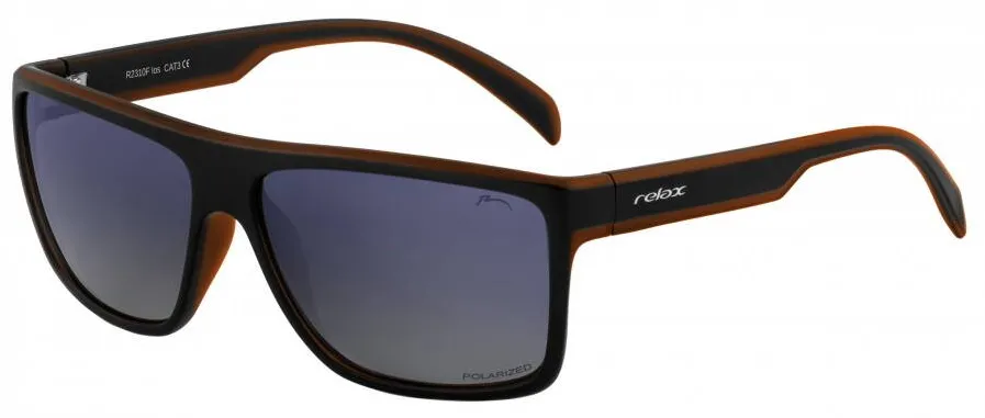 RELAX Ochelari de soare polarizati Relax IOS R2310F cu husa