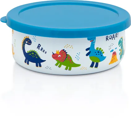 Metalac Recipient multif 0.75l cu capac Dino Metalac email/14cm/0.75l