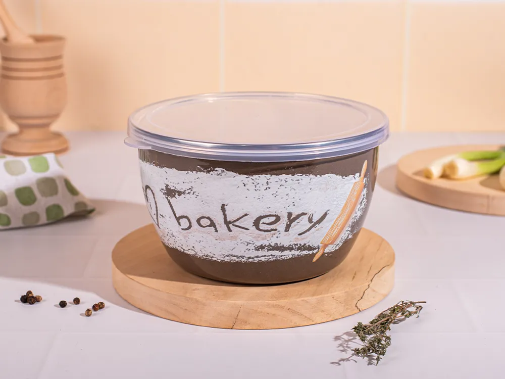 Metalac Recipient multif 1.7l cu capac Bakery Metalac email/16cm/1.7l