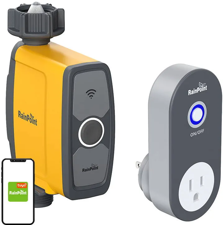 RainPoint Controler de irigare cu 1 zona si aplicatie