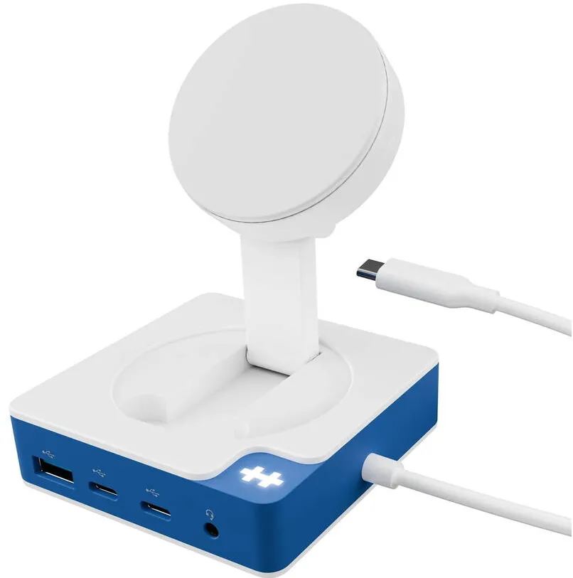 Docking Station Hyper HyperDrive Flex MagCharge USB-C Hub, Blue