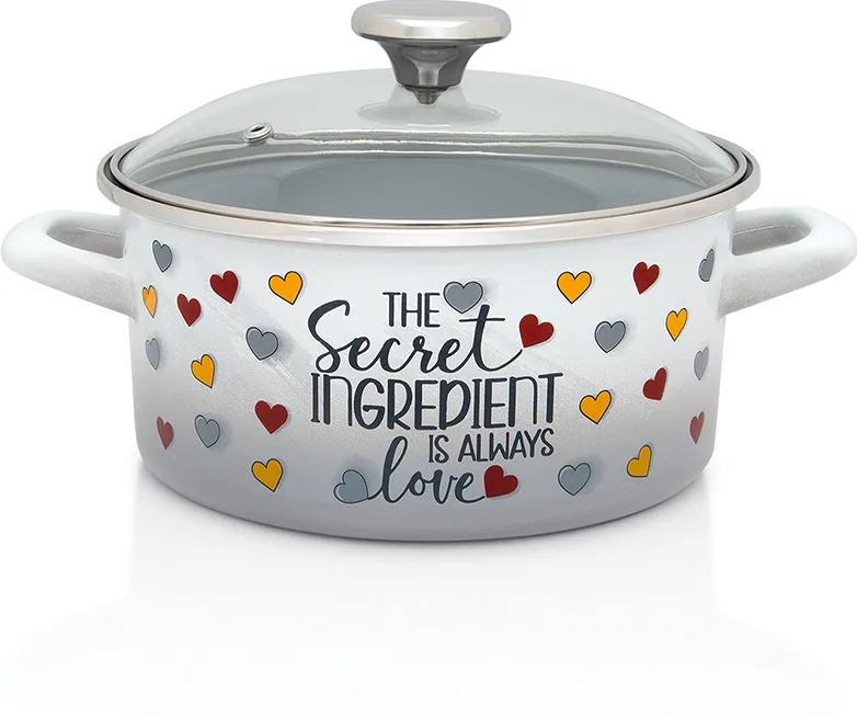 Metalac Cratita 2.8l capac sticla Secret Ingredient email/20cm/2.8l