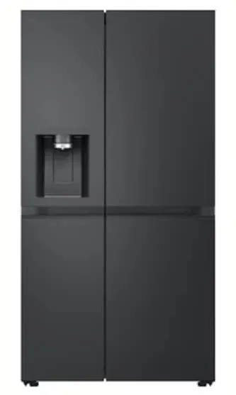 Combina Frigorifica Side by Side LG GSLE91EVAC, 628 l, Total NoFrost, Aplicatie ThinQ®, 179 cm