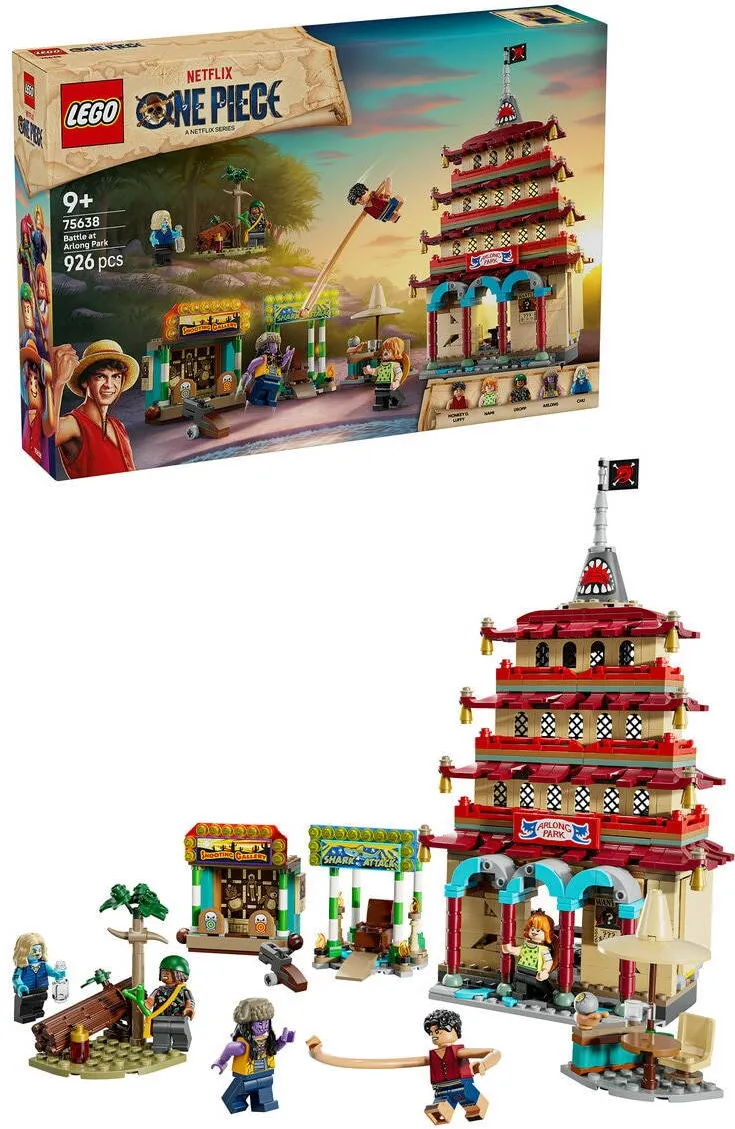 LEGO ONE PIECE - Batalia din Parcul Arlong 75638, 926 piese