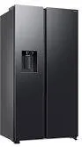 Frigider Side by Side Samsung RS70F65KEFEO 640 l Full No Frost clasa E inox negru