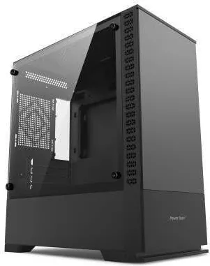 Carcasa PC Power Train GC360410B, Middle Tower, Fara sursa, Micro-ATX, Negru