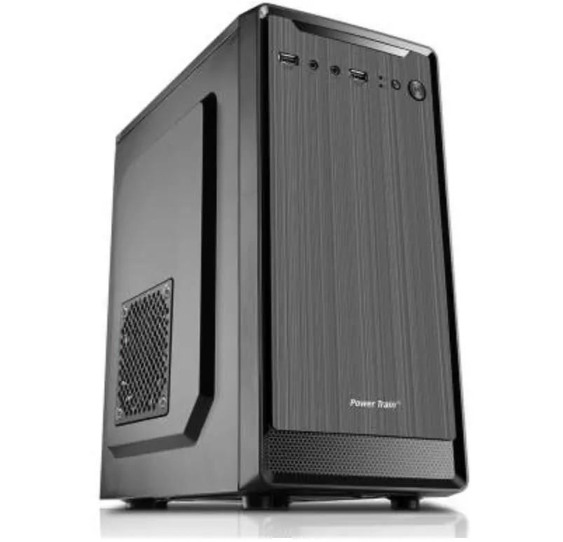 Carcasa PC Power Train Power Train IK240010B - USB3.0/Midi/µATX/Zwart