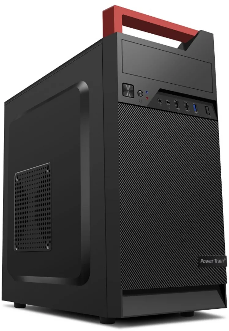 Carcasa PC Power Train IK240710B - USB3.0/Midi/µATX/Zwart