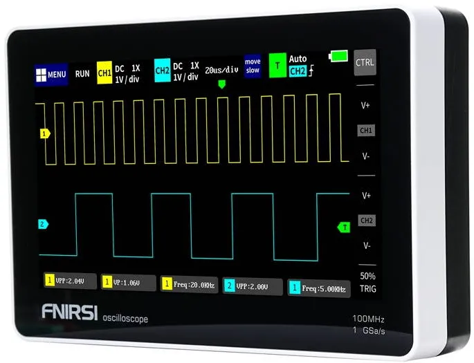 FNIRSI Osciloscop tableta portabil 1013D 7"