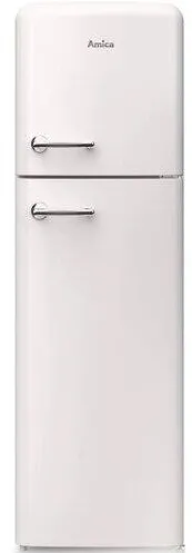 Amica Frigider cu doua usi FD280.3FW(E), 252 l, clasa F, Alb