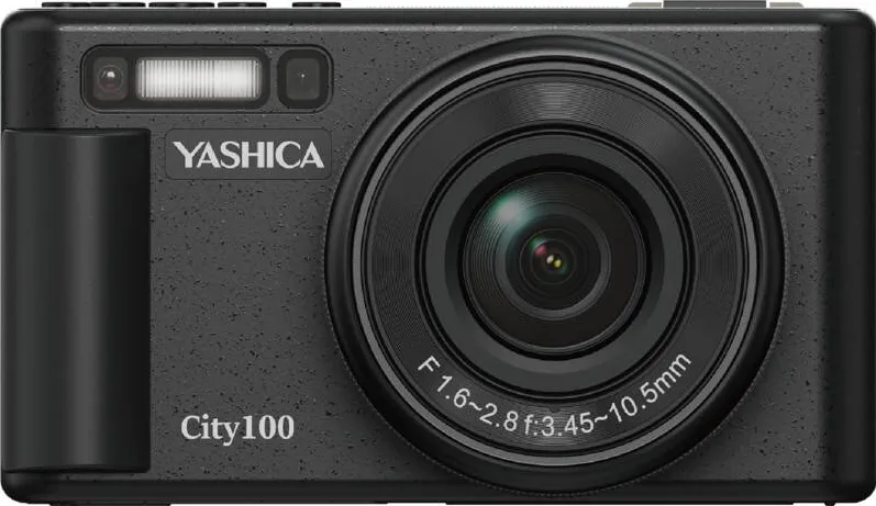 Aparat foto compact Yashica City 100 Czarny