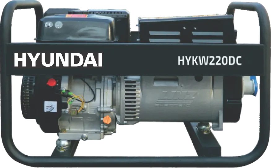 Hyundai Generator de curent monofazat cu sudura Hyundai HYKW220DC-M
