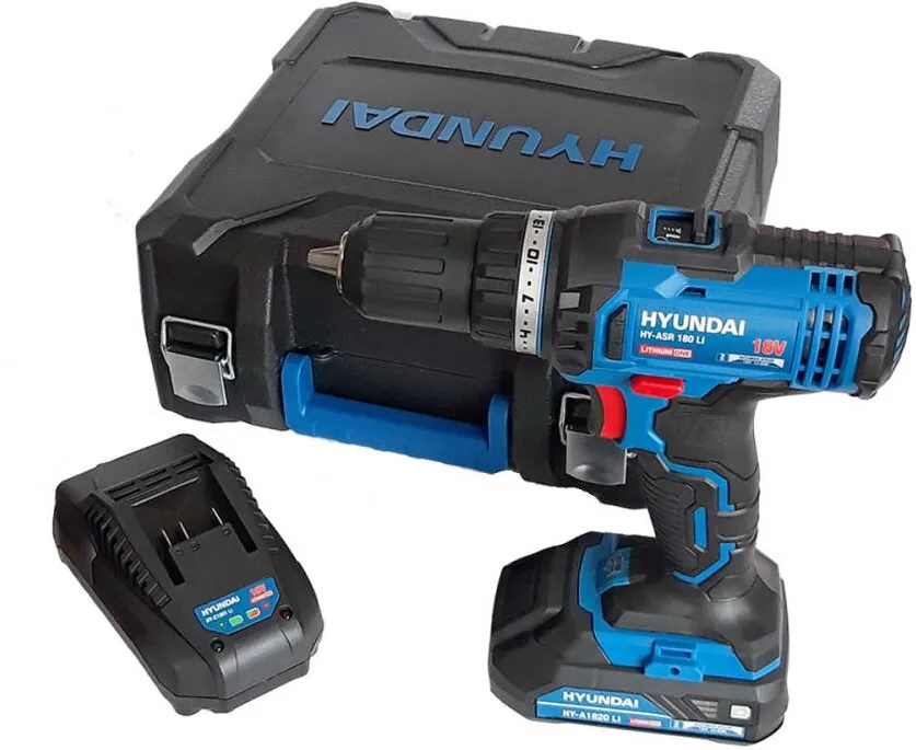 Hyundai Masina de gaurit/insurubat cu acumulator Hyundai HY-ASR 180 LI