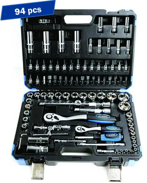 Hyundai Set 94 chei tubulare si biti Hyundai HY-59655