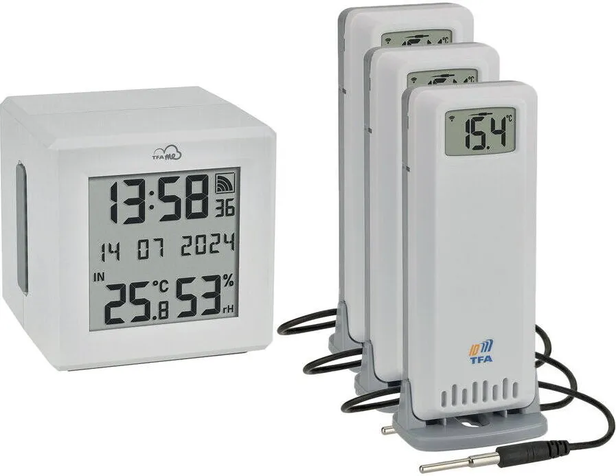 TFA TFA 35.8104.02 TFA.me Set WIFI ID-01 and 3 transmitters ID-A3