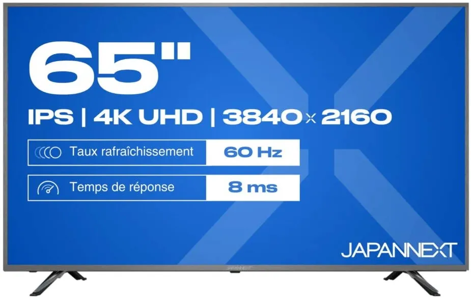 Display Profesional JAPANNEXT 165,1cm JN-IPS650UHD60F 16:9 3x HDMI UHD