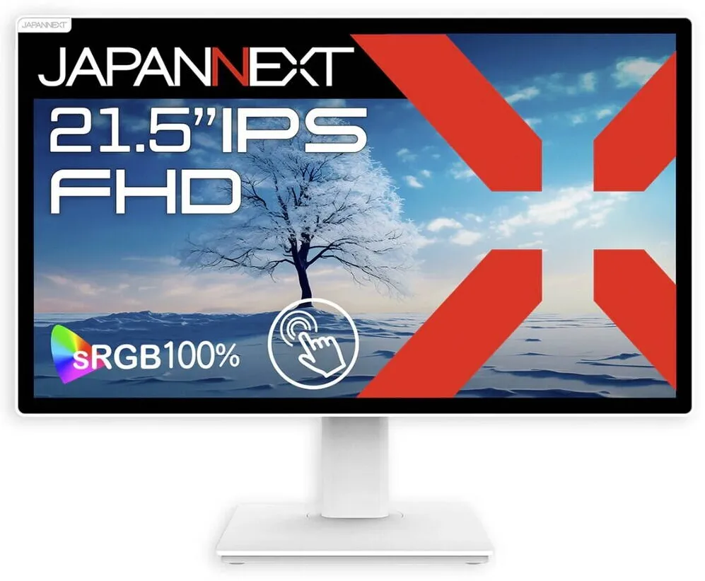 Monitor JAPANNEXT Monitor LED Japannext 21.5" Full HD 1920x1080, HDMI, DisplayPort, Negru