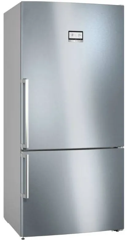 BOSCH Combina frigorifica KGN86AIDR, 631 l, NoFrost, PerfectFit, Touch control, Super freeze, VitaFresh, Iluminare LED, Clasa D, H 186 cm, Inox Antiamprenta