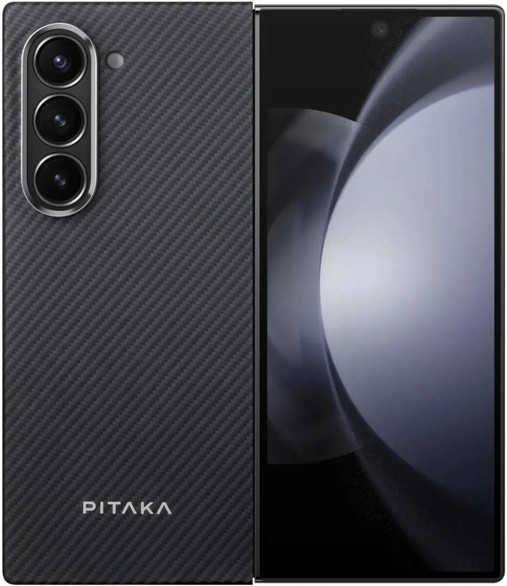 Pitaka Husa de protectie Pitaka MagEZ 5 600D Ultra Slim Samsung Galaxy Z Fold 6, Negru/Gri
