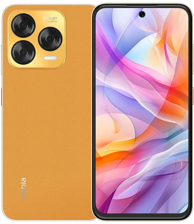 Smartphone Nubia V70 Design, 8+8GB RAM, 128GB, 4G, Citrus Orange