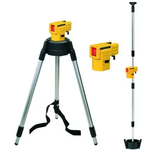 STABILA Nivela laser 2 linii in cruce LAX 50 - cu trepied sau coloana