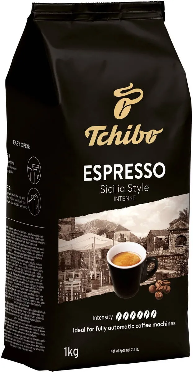 Tchibo Cafea boabe, Tchibo Espresso Sicilia Style, 1 kg