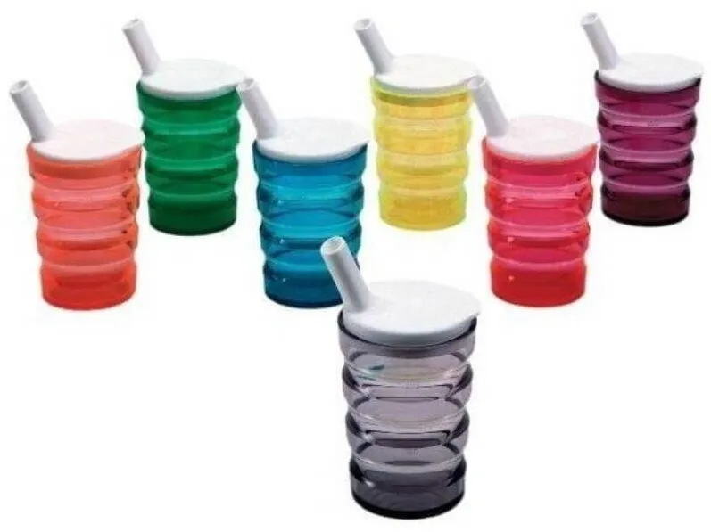 SUNDO Mug for a disabled person - safe Purple