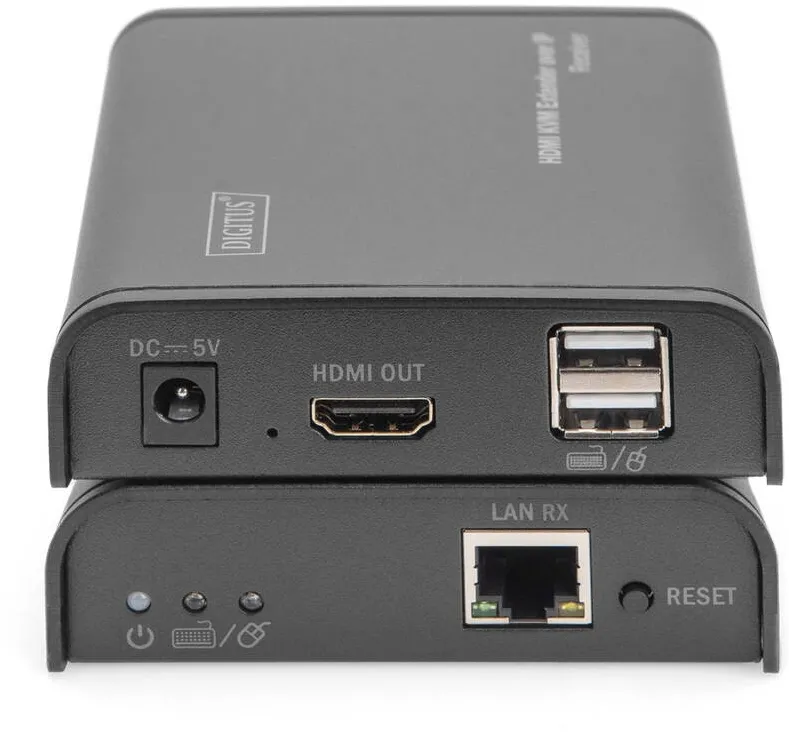 Switch KVM Digitus Digitus HDMI KVM IP Extender Set